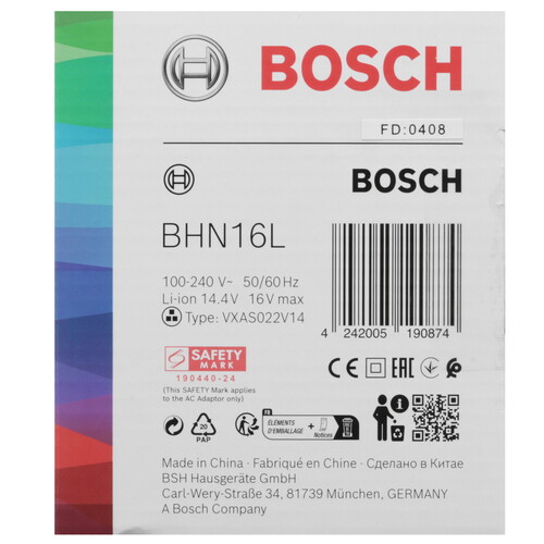 Купить Пылесос   ручной Bosch BHN16L  черный  9101903. Характеристики, отзывы и цены в Донецке