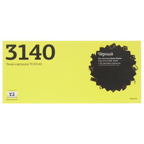Купить Картридж лазерный T2 TC-X3140 черный, с чипом  7939528. Характеристики, отзывы и цены в Донецке