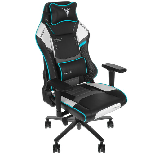 Купить Кресло игровое ZONE 51 Cyberpunk Limited голубой  5044382. Характеристики, отзывы и цены в Донецке