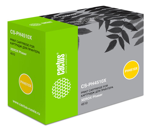 Купить Картридж лазерный Cactus CS-PH4510 черный, с чипом  9065478. Характеристики, отзывы и цены в Донецке