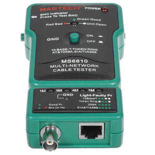 Купить Кабельный тестер Mastech MS6810  4724179. Характеристики, отзывы и цены в Донецке