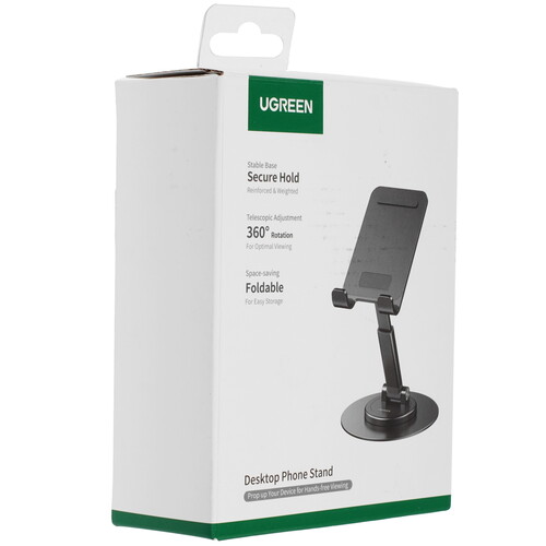 Купить Держатель настольный Ugreen LP805 черный  9179058. Характеристики, отзывы и цены в Донецке