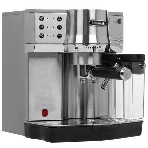 Купить Кофеварка рожковая Delonghi Dedica Cappuccino EC860.M серебристый  9276012. Характеристики, отзывы и цены в Донецке