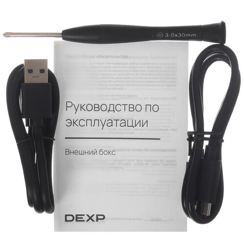 Купить M.2 Внешний бокс DEXP TCM2-C3-BK  5411500. Характеристики, отзывы и цены в Донецке