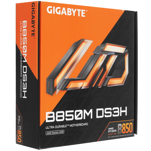 Купить Материнская плата GIGABYTE B850M DS3H  5609190. Характеристики, отзывы и цены в Донецке