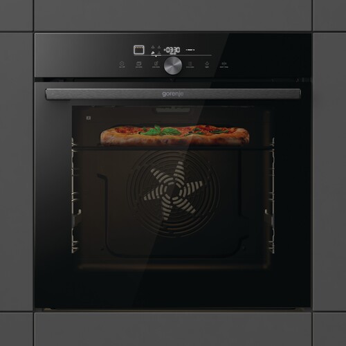 Купить Электрический духовой шкаф Gorenje GO66E Pizza350C черный  9179715. Характеристики, отзывы и цены в Донецке