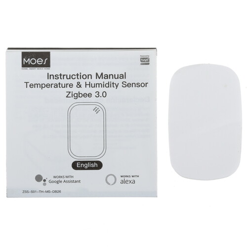 Купить Датчик температуры и влажности MOES Zigbee Temperature and Humidity Sensor  5458413. Характеристики, отзывы и цены в Донецке