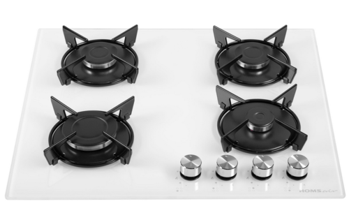 Купить Газовая варочная поверхность HOMSair HGG641EWH  5369580. Характеристики, отзывы и цены в Донецке