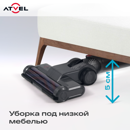 Купить Моющий пылесос вертикальный   Atvel F35 TotalClean  серый  9252903. Характеристики, отзывы и цены в Донецке