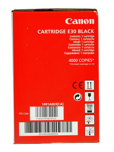 Купить Картридж лазерный Canon E-30/E-31 черный  0010285. Характеристики, отзывы и цены в Донецке