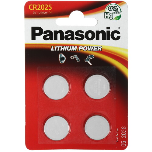 Купить Батарейка Panasonic Lithium CR2025  9220289. Характеристики, отзывы и цены в Донецке