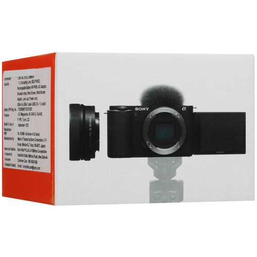 Купить Беззеркальный фотоаппарат Sony Alpha ZV-E10 kit E PZ 16-50mm F3.5-5.6 OSS II черный  5656091. Характеристики, отзывы и цены в Донецке