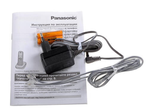 Купить Телефон беспроводной (DECT) Panasonic KX-TG1711RUW  0133093. Характеристики, отзывы и цены в Донецке