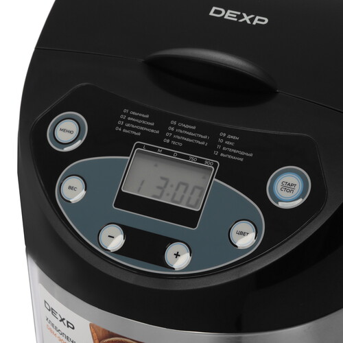 Купить Хлебопечь DEXP DBM-900G серый  9153539. Характеристики, отзывы и цены в Донецке