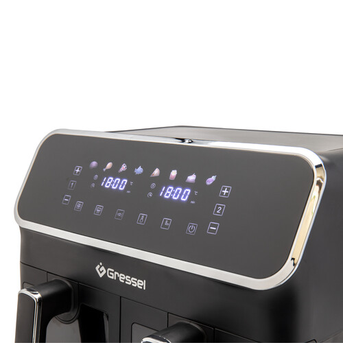 Купить Аэрогриль Gressel GAF-1825 черный  9299418. Характеристики, отзывы и цены в Донецке
