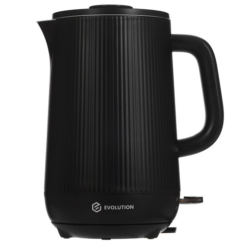 Купить Электрочайник EVOLUTION KP18172 черный  9207809. Характеристики, отзывы и цены в Донецке