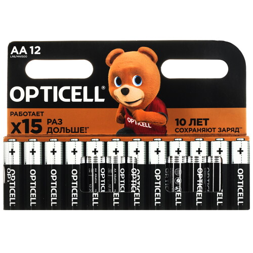 Купить Батарейка Opticell Basic AA (LR6/ER14505/FR6/R6P)  5447129. Характеристики, отзывы и цены в Донецке