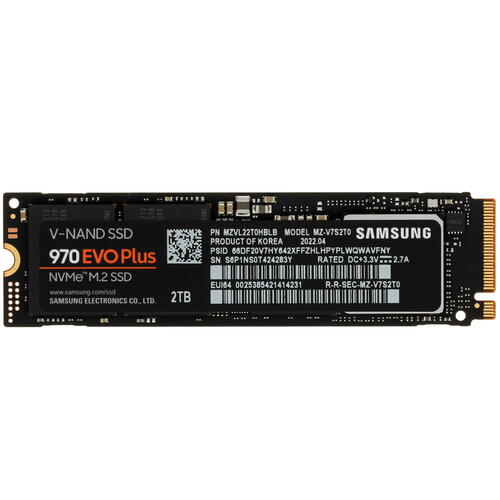 Купить 2000 ГБ M.2 NVMe накопитель Samsung 970 EVO Plus [MZ-V7S2T0BW]  5064945. Характеристики, отзывы и цены в Донецке