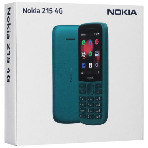 Купить Сотовый телефон Nokia 215 4G черный  4729187. Характеристики, отзывы и цены в Донецке