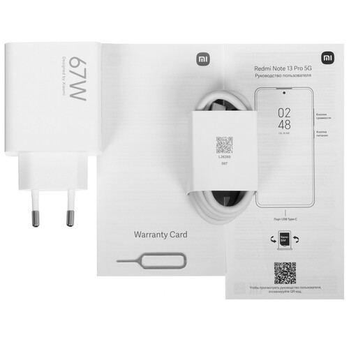 Купить 6.67" Смартфон Xiaomi Redmi Note 13 Pro 5G 256 ГБ черный  5482822. Характеристики, отзывы и цены в Донецке