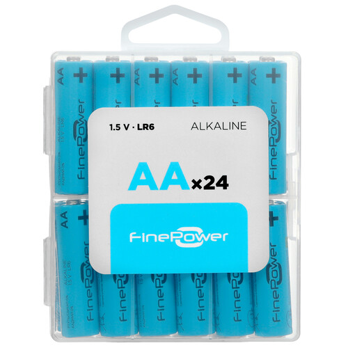 Купить Батарейка FinePower AA (LR6/ER14505/FR6/R6P)  5410495. Характеристики, отзывы и цены в Донецке