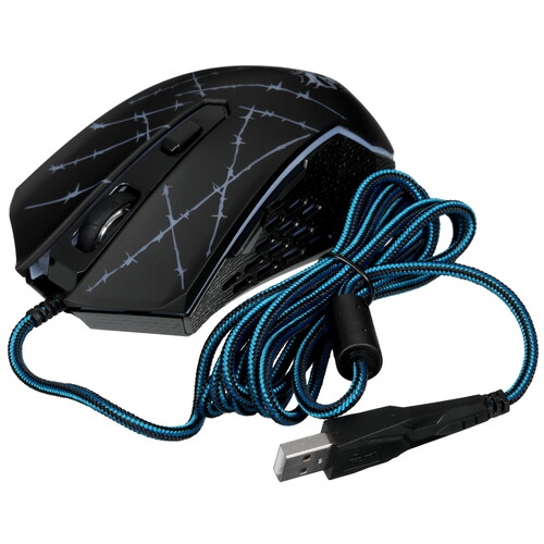 Купить Мышь+коврик проводная Aceline AGS-C01  черный  5434780. Характеристики, отзывы и цены в Донецке