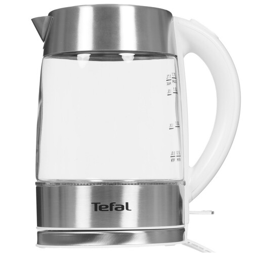 Купить Электрочайник Tefal KI772138 серебристый  9225083. Характеристики, отзывы и цены в Донецке