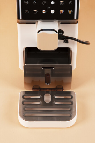 Купить Кофемашина автоматическая Rombica Barista CLZ-Z07T белый  5610989. Характеристики, отзывы и цены в Донецке