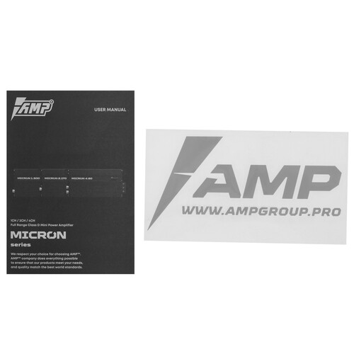 Купить Усилитель AMP MICRON 4.100  9248147. Характеристики, отзывы и цены в Донецке