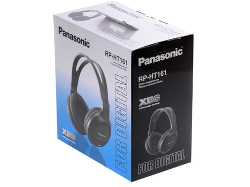 Купить Проводные наушники Panasonic RP-HT161E черный  0134901. Характеристики, отзывы и цены в Донецке