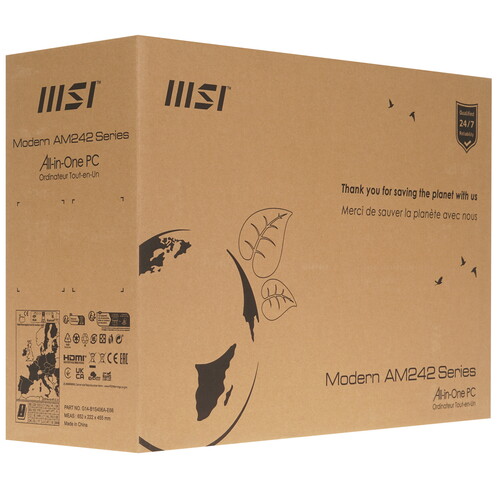 Купить 23.8" Моноблок MSI Modern AM242P 1M-1023XRU  5488627. Характеристики, отзывы и цены в Донецке