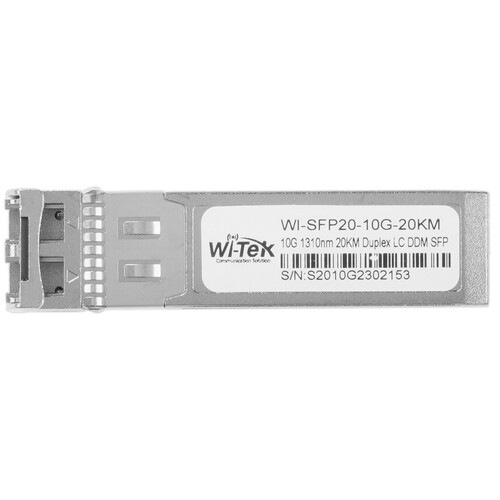 Купить SFP-модуль Wi-Tek WI-SFP20-10G-20KM  9119676. Характеристики, отзывы и цены в Донецке