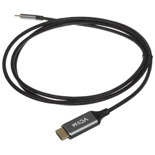 Купить Кабель однонаправленный VCOM USB Type-C - HDMI, 1.8 м  9167396. Характеристики, отзывы и цены в Донецке