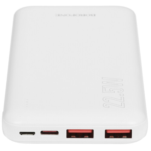 Купить Портативный аккумулятор Borofone BJ38 белый  5492008. Характеристики, отзывы и цены в Донецке