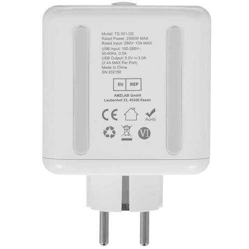 Купить Адаптер питания Tessan TS-301-DE серый  5366297. Характеристики, отзывы и цены в Донецке