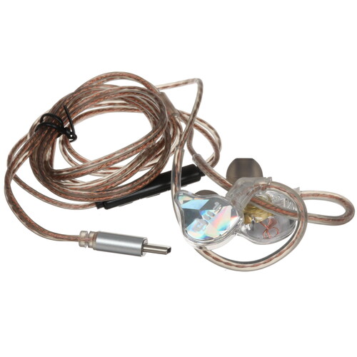 Купить Проводные наушники FIIO JD10 Type C прозрачный 2025  5613247. Характеристики, отзывы и цены в Донецке