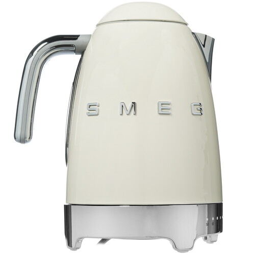 Купить Электрочайник Smeg KLF04CREU бежевый  8115928. Характеристики, отзывы и цены в Донецке