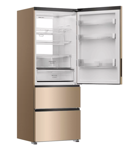 Купить Холодильник многодверный   Haier A4F742CGGU1 золотистый  9291521. Характеристики, отзывы и цены в Донецке
