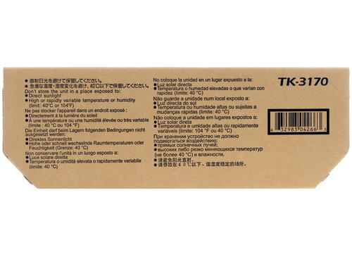 Купить Картридж лазерный Kyocera TK-3170 черный, с чипом  1120691. Характеристики, отзывы и цены в Донецке