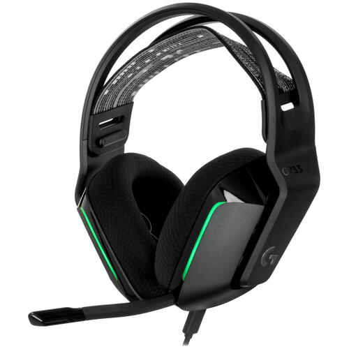Купить Беспроводные наушники Logitech G733 черный  5058002. Характеристики, отзывы и цены в Донецке