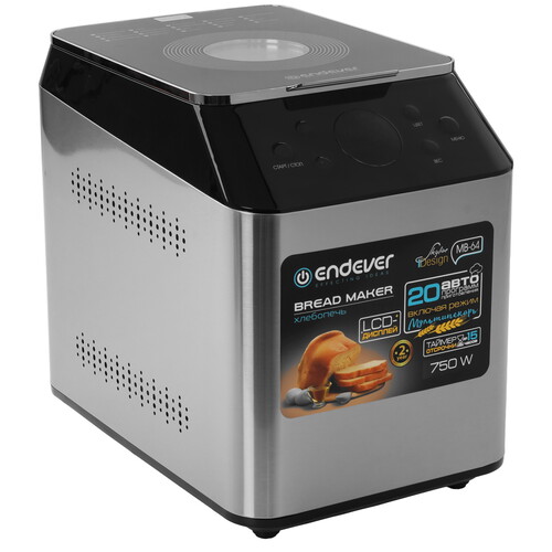 Купить Хлебопечь Endever Skyline MB-64 черный  9208448. Характеристики, отзывы и цены в Донецке
