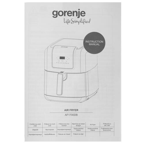 Купить Аэрогриль Gorenje AF1700DB серый  5347106. Характеристики, отзывы и цены в Донецке