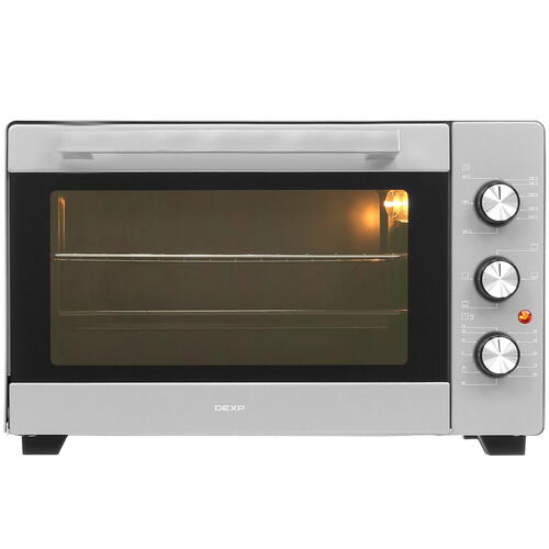 Купить Мини-печь DEXP VN-3400 GR серый  5417183. Характеристики, отзывы и цены в Донецке