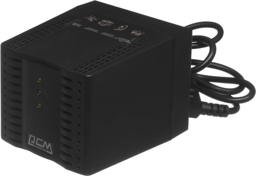 Купить Стабилизатор напряжения Powercom TCA-1200 BL  1051733. Характеристики, отзывы и цены в Донецке
