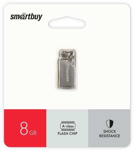 Купить Память USB Flash 8 ГБ Smartbuy 008GB MU30 Metal  9055359. Характеристики, отзывы и цены в Донецке
