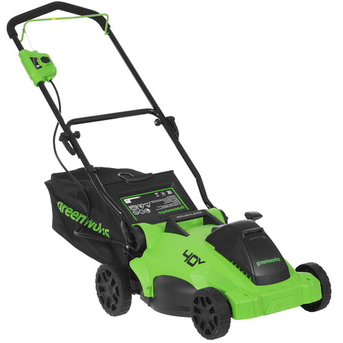 Купить Газонокосилка аккумуляторная GreenWorks GD40LM16XK4 40V  9969002. Характеристики, отзывы и цены в Донецке