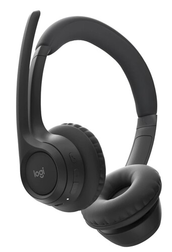 Купить Беспроводные наушники Logitech Zone 300 черный 2024  5487709. Характеристики, отзывы и цены в Донецке