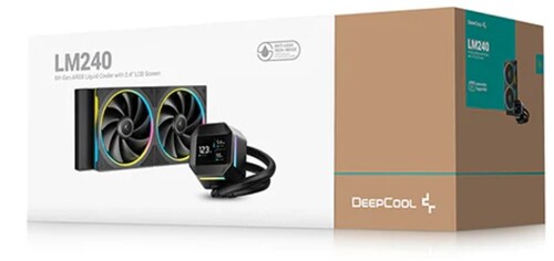 Купить Система охлаждения DEEPCOOL LM240 черная  5635695. Характеристики, отзывы и цены в Донецке