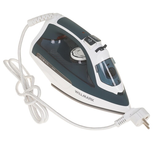 Купить Утюг WILLMARK SI-2637CA синий  9269590. Характеристики, отзывы и цены в Донецке