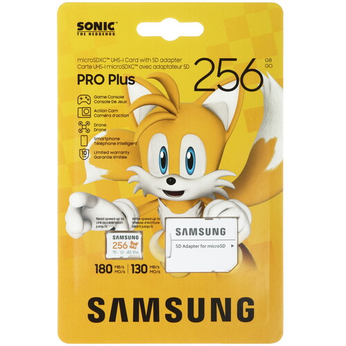 Купить Карта памяти Samsung PRO Plus microSDXC 256 ГБ  9281729. Характеристики, отзывы и цены в Донецке